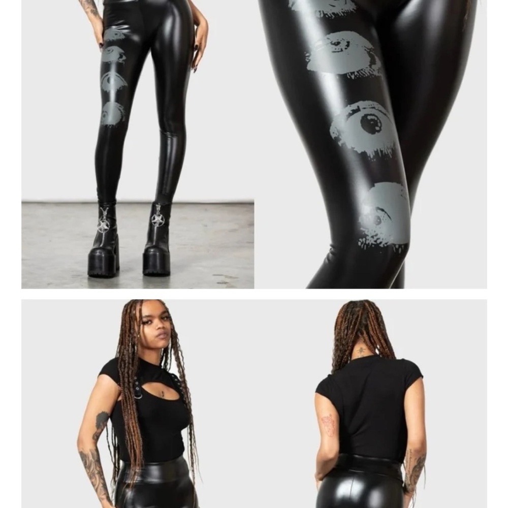 Killstar See Through You Leggings XXL